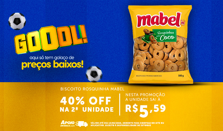 Rosquinha Mabel até 14/06